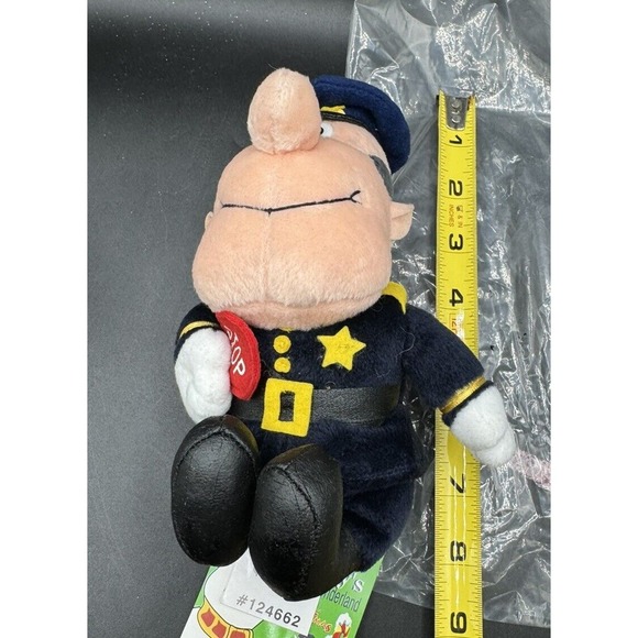 Frosty The Snowman Traffic Cop Plush Doll Bennie Stuffins CVS 6" New In Bag! - Picture 9 of 10
